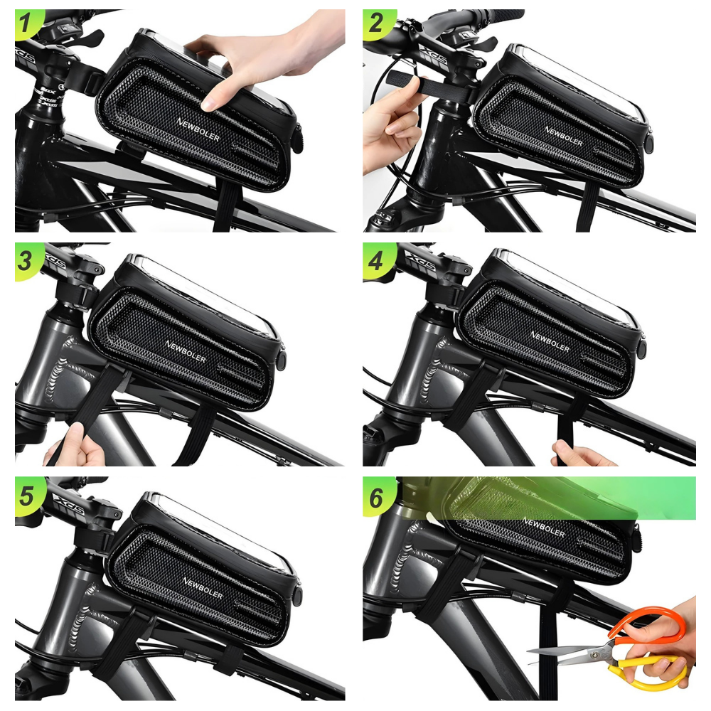 NEWBOLER Fahrradtasche – Navigation & Stauraum direkt am Lenker