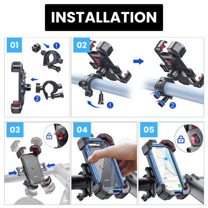 Joyroom Fahrrad-Handyhalter 360° – Perfekte Sicht & fester Halt