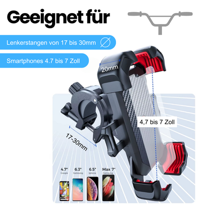 Joyroom Fahrrad-Handyhalter 360° – Perfekte Sicht & fester Halt