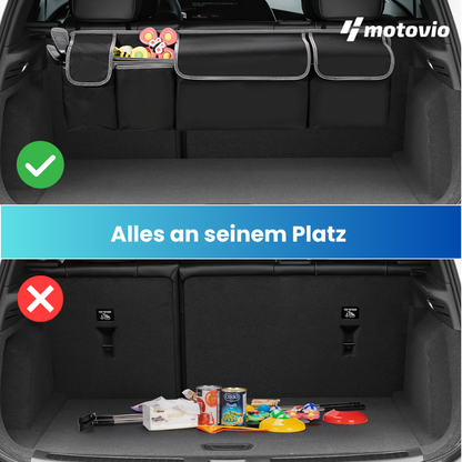 Rücksitz-Hänge-Organizer – Mehr Platz & Ordnung im Kofferraum