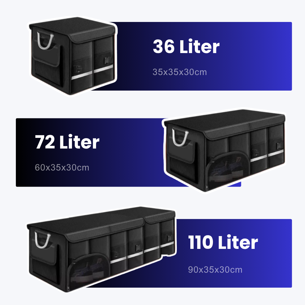 SEAMETAL Kofferraum-Organizer – Mehr Ordnung für unterwegs