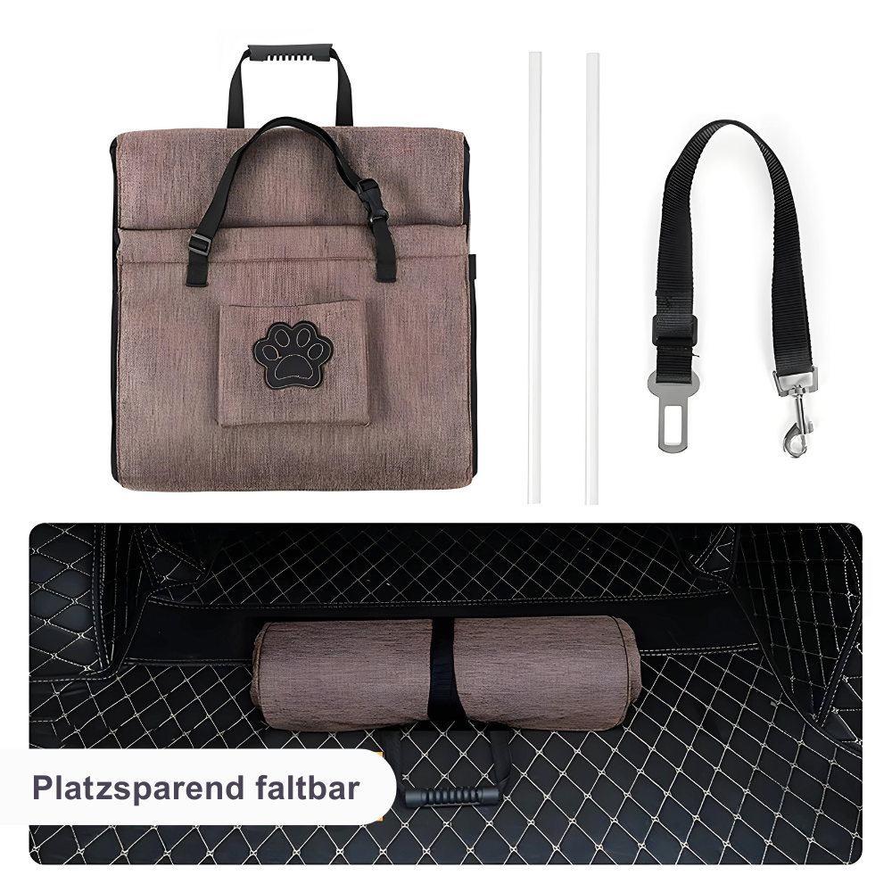 Autositz für Hunde & Katzen – Sauber & sicher reisen